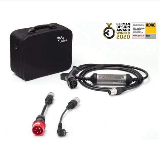 JUICE BOOSTER 3 portable EV charger 32 A, 22kW, 5.2m cable